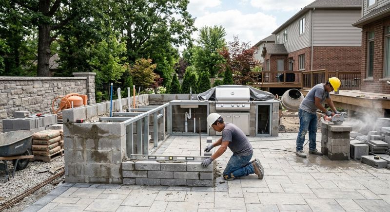 Outdoor Kitchen Renovation in Santa Rosa, CA